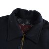 Louis Vuitton Double Face Reversible Workwear Blouson- Navy and Burgundy (7) Louis Vuitton Double Face Reversible Blouson Jacket- Navy and Burgundy.