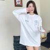 Louis Vuitton Dreamer Graffiti Slogan Long-sleeved Sweatshirt- White