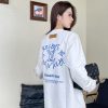 Louis Vuitton Dreamer Graffiti Slogan Long-sleeved Sweatshirt- White