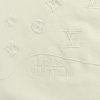 Louis Vuitton LV Embossed Cotton Hoodie- Cream (2) Louis Vuitton LV Embossed Cotton Hoodie- Cream