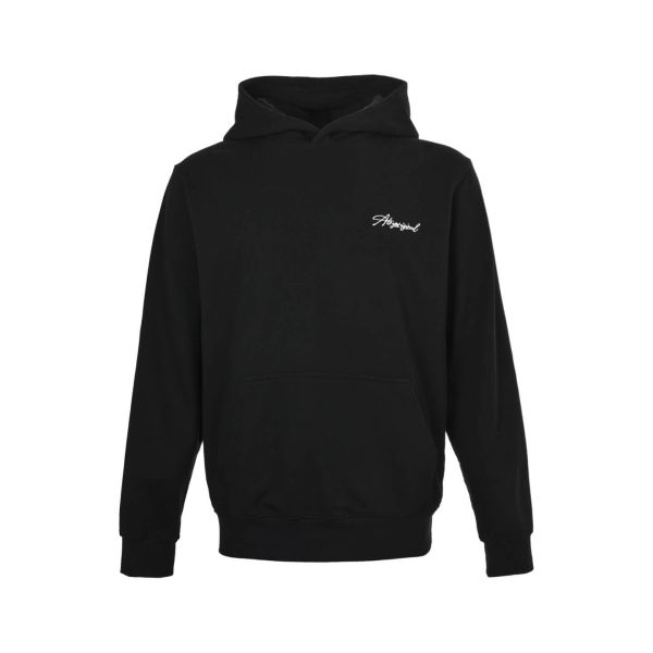 Louis Vuitton Monogram Floral Embroidery Back Hoodie – Black