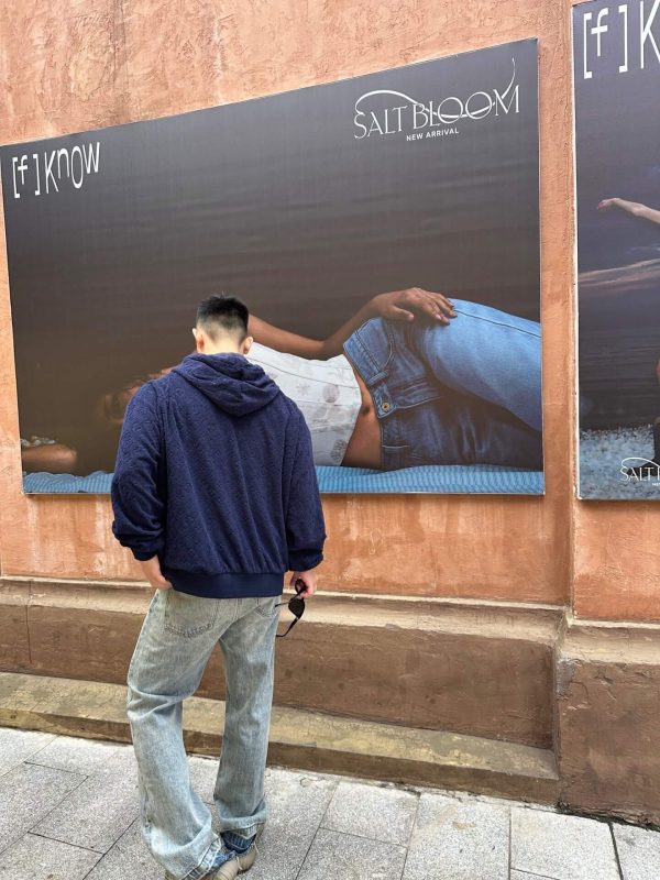 Louis Vuitton Monogram French Terry Zip-Through Hoodie- Navy Blue