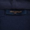 Louis Vuitton Monogram French Terry Zip-Through Hoodie- Navy Blue