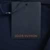 Louis Vuitton Monogram French Terry Zip-Through Hoodie- Navy Blue