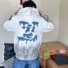Louis Vuitton Monogram Gradient Hoodie- Gray/White