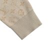 Louis Vuitton Monogram Long-Sleeved Crewneck- Beige
