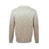 Louis Vuitton Monogram Long-Sleeved Crewneck- Beige