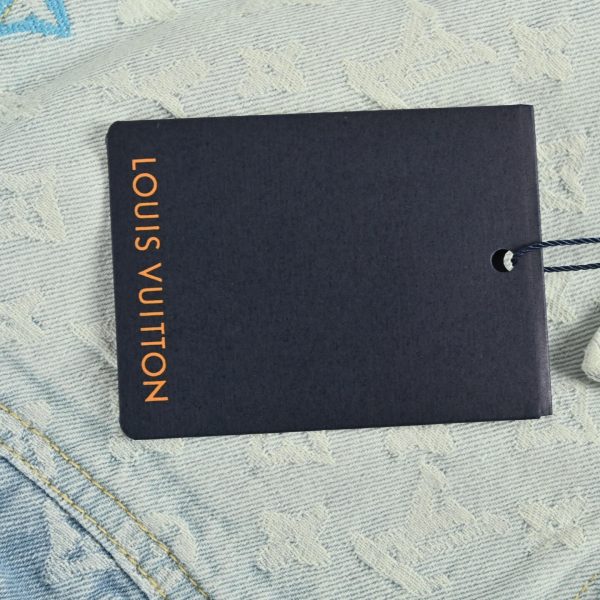 Louis Vuitton by Tyler, the Creator Monogram Denim Jacket- Blue