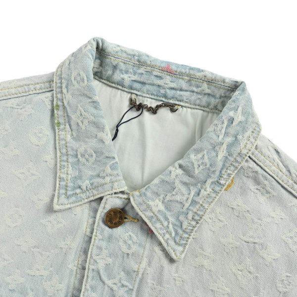 Louis Vuitton by Tyler, the Creator Monogram Denim Jacket- Blue