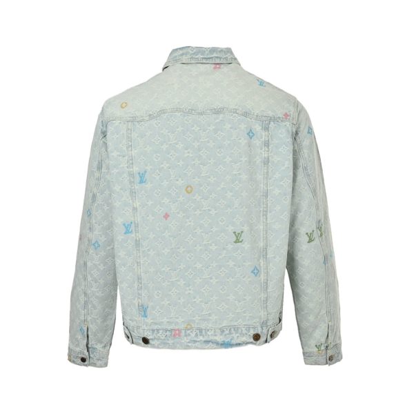 Louis Vuitton by Tyler, the Creator Monogram Denim Jacket- Blue