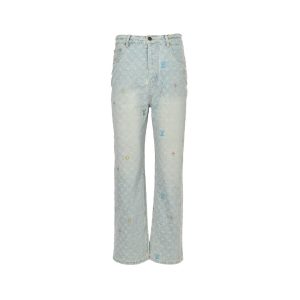 Louis Vuitton x Tyler the Creator Monogram Denim Pants- Blue