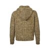 Miu Miu Hooded Zip-up Sweater Cardigan- Brown
