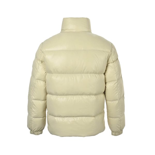 Moncler 1952 Amaranth Short Parka Jacket- Ivory