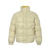Moncler 1952 Amaranth Short Parka Jacket- Ivory