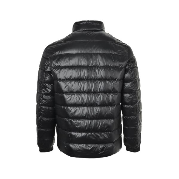 Moncler Amalteas Padded Diagonal Zipper Jacket- Black (7) Moncler Amalteas Padded Diagonal Zipper Jacket- Black