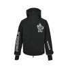 Moncler Angren Hooded Ski Jacket- Black
