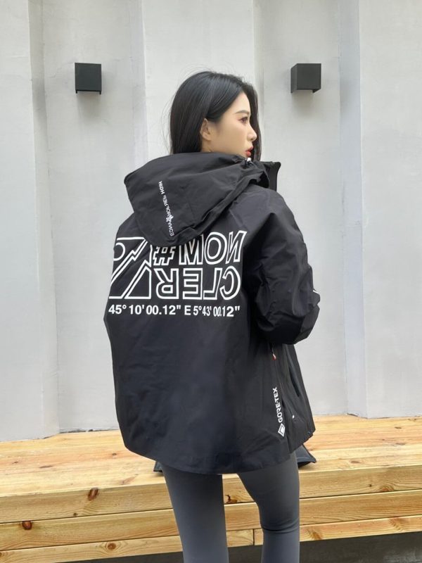 Moncler Angren Hooded Ski Jacket- Black