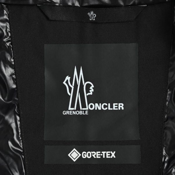 Moncler Angren Hooded Ski Jacket- Black