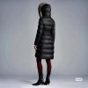 Moncler Boedic Puffer with Belt and Fur Collar Jacket- Black (4) Moncler Boedic Puffer with Belt and Fur Collar Jacket- Black