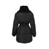 Moncler Brasseurs with Faux Fur Trim- Down Jacket- Black