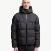 Moncler Cecaud Hooded Short Down Jacket- Black