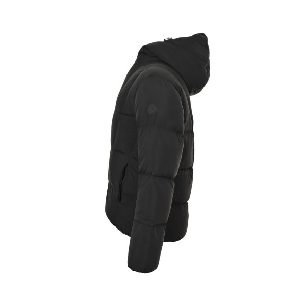 Moncler Cecaud Hooded Short Down Jacket- Black