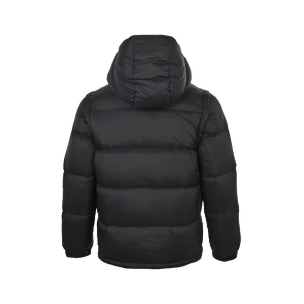 Moncler Cyclone 2-in-1 Hooded Short Down Jacket- Black