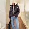 Moncler Cyclone 2-in-1 Hooded Short Down Jacket- Dark Blue