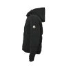 Moncler Fornas Rouge Double Pocket Hooded Down Jacket- Black