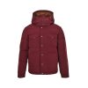 Moncler Fornas Rouge Double Pocket Hooded Down Jacket- Burgundy