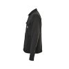 Moncler Gabardine Zip-Up Shirt Jacket- Black
