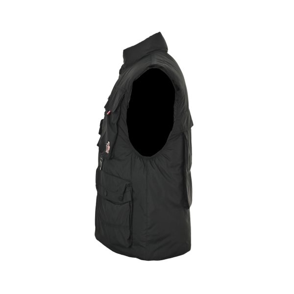 Moncler Grenoble Day-Namic Multi-Pocket Down Vest- Black