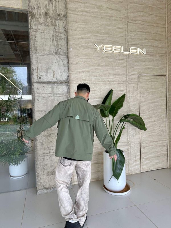 Moncler Grenoble Tatra 2-in-1 Water-Repellent Field Jacket- Green