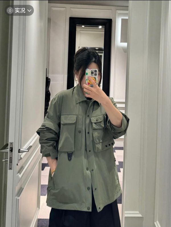 Moncler Grenoble Tatra 2-in-1 Water-Repellent Field Jacket- Green