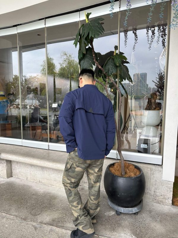 Moncler Grenoble Tatra 2-in-1 Water-Repellent Field Jacket- Navy Blue