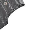 Moncler Gui Gilet Down Vest- Dark Grey