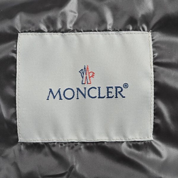 Moncler Gui Gilet Down Vest- Dark Grey