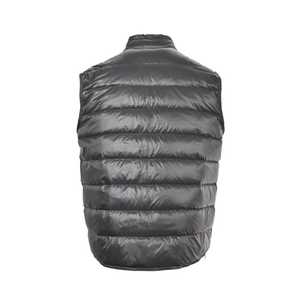 Moncler Gui Gilet Down Vest- Dark Grey