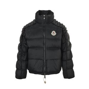 Moncler Maya 3D Quilted Zipper Down Jacket- Black (7) Moncler Maya 3D Quilted Zipper Down Jacket- Black