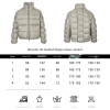 Moncler Maya 3D Quilted Zipper Down Jacket- Gray