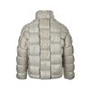 Moncler Maya 3D Quilted Zipper Down Jacket- Gray