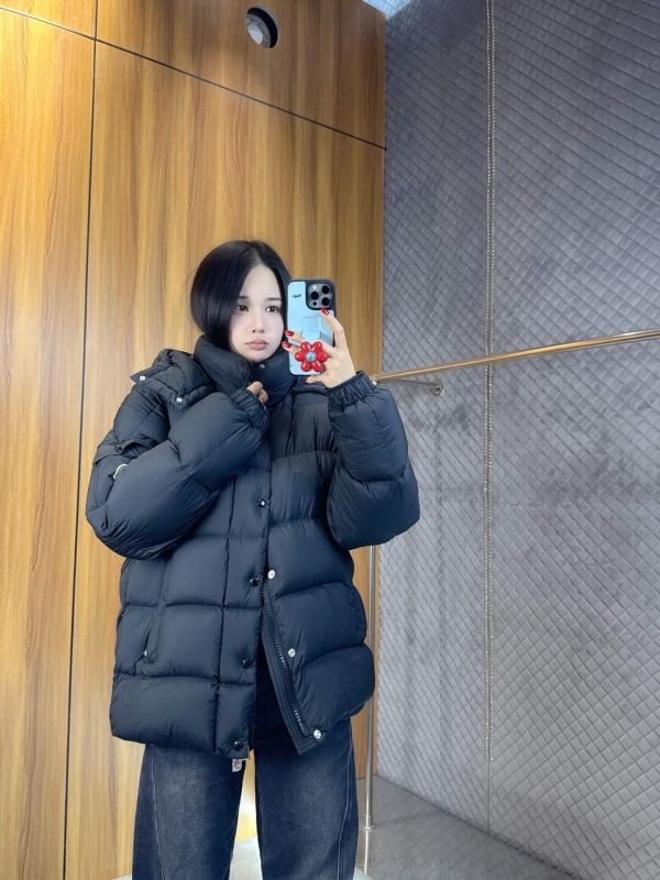 Moncler Maya 70 Mayan Hooded Down Jacket- Black (1) Moncler Maya 70 Mayan Hooded Down Jacket- Black