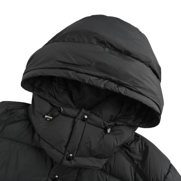 Moncler Maya 70 Mayan Hooded Down Jacket- Black (4) Moncler Maya 70 Mayan Hooded Down Jacket- Black