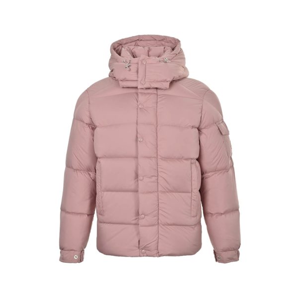 Moncler Maya 70 Mayan Hooded Down Jacket- Pink (8) Moncler Maya 70 Mayan Hooded Down Jacket- Pink