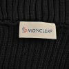 Moncler Padded Wool & Cashmere Zip-Up Cardigan- Black
