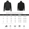 Moncler Padded Wool & Cashmere Zip-Up Cardigan- Black