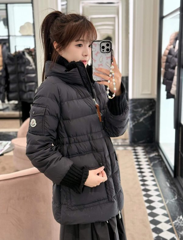 Moncler Vouglans Hooded Parka Down Jacket- Black (4) Moncler Vouglans Hooded Parka Down Jacket- Black