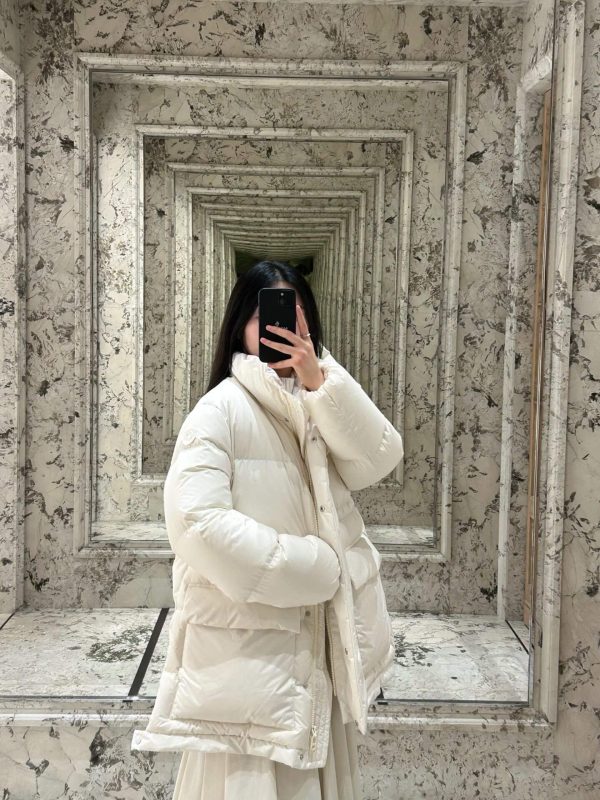 Moncler Vouglans Hooded Parka Down Jacket- White (3) Moncler Vouglans Hooded Parka Down Jacket- White