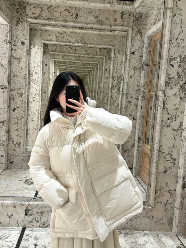 Moncler Vouglans Hooded Parka Down Jacket- White (4) Moncler Vouglans Hooded Parka Down Jacket- White