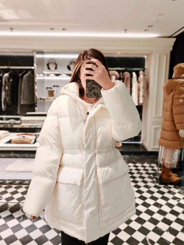Moncler Vouglans Hooded Parka Down Jacket- White (5) Moncler Vouglans Hooded Parka Down Jacket- White